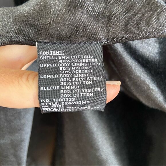 Jones New York Black Jacket Size Large - Picture 7 of 7